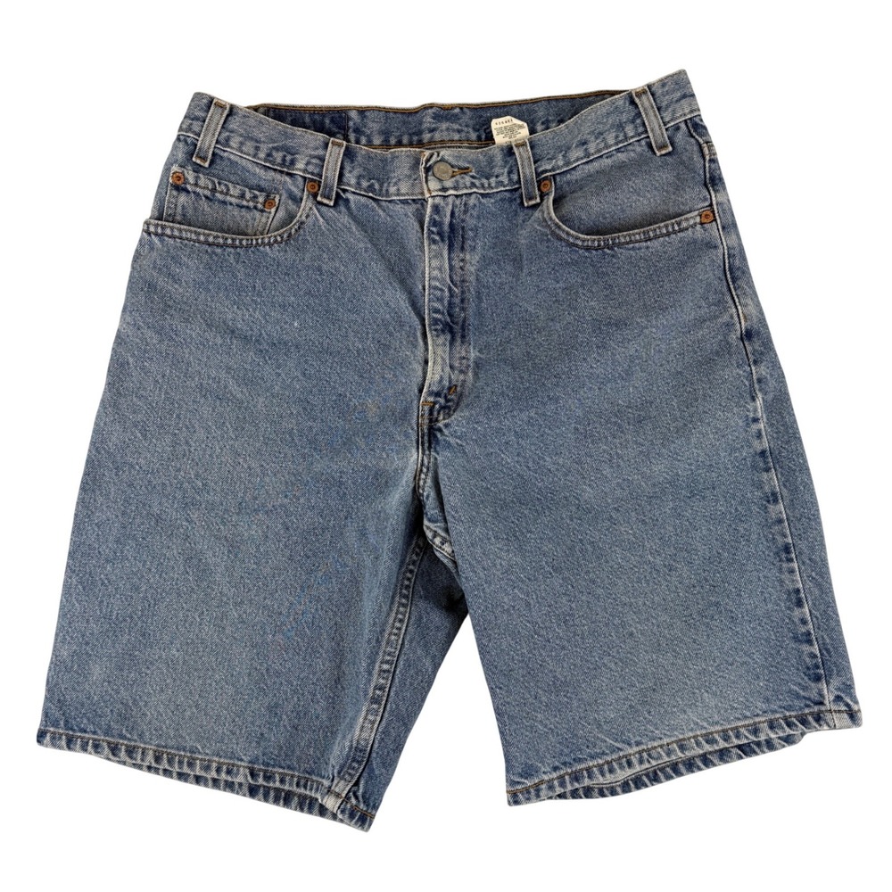 Levi's 560 Loose Fit Shorts‎ Mens 36 Blue Denim Vintage 2001 Medium Wash